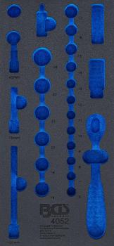 BGS Werkstattwageneinlage 1/3 leer für Art. 4052 4052-1